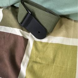 Olive Green Guitar Strap