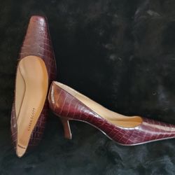 Womens Karen Scott Leather Heels