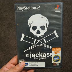 Jackass: The Game (Sony PlayStation 2, 2007) W/Manual Tested Working Cib Ps2