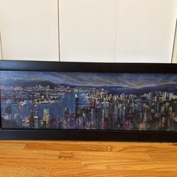 Honk Kong Canvas picture frame 