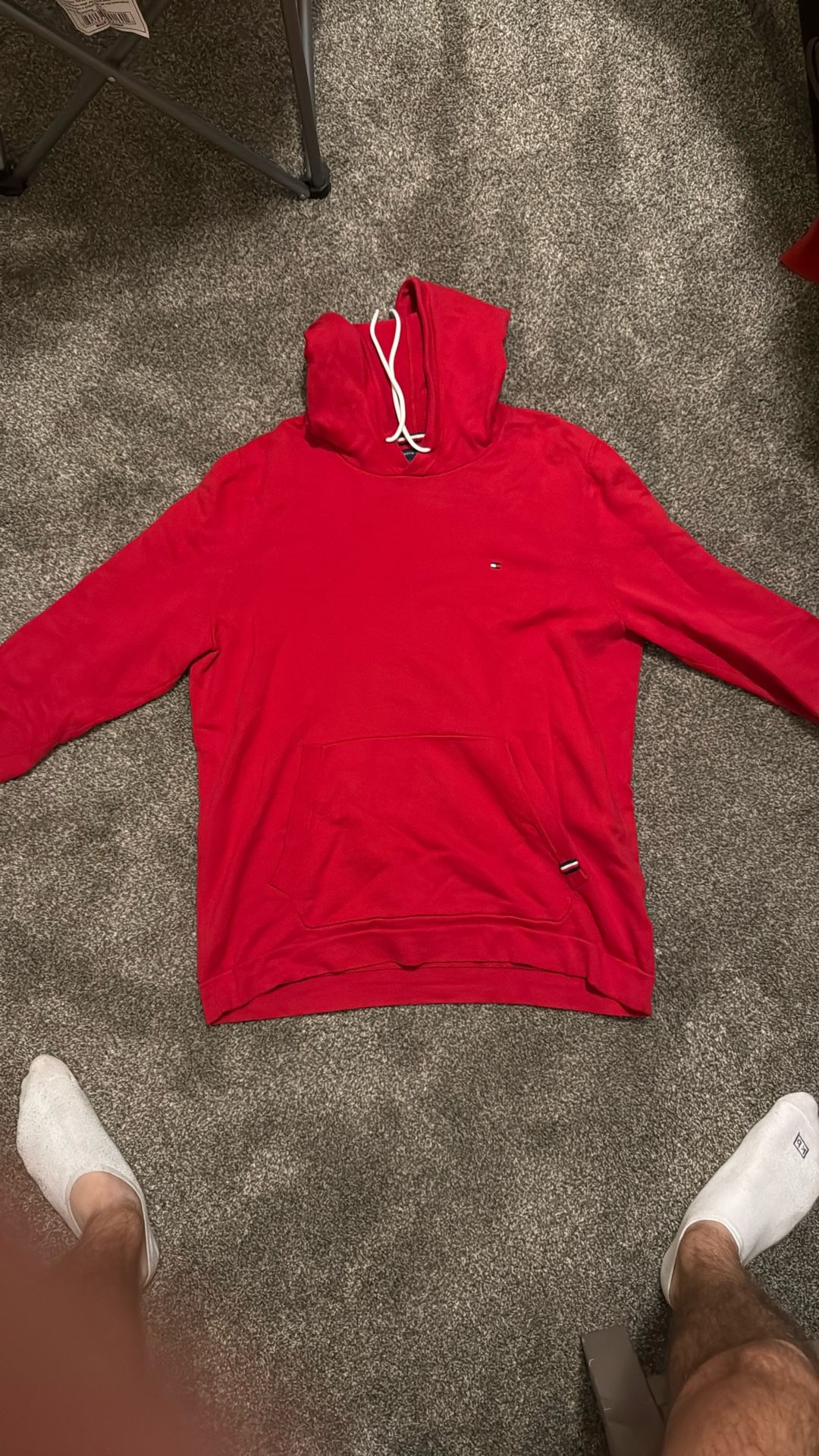 Tommy Hilfigure Red Hoodie