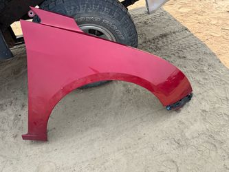 2011 Chevy Cruze front passenger fender red