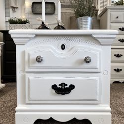 Nightstand End Side Table Artisan Furniture SCROLL PHOTO FOR MORE DETAILS 