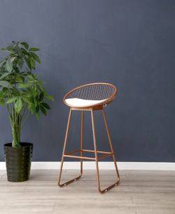 Rose Gold Bar Stools