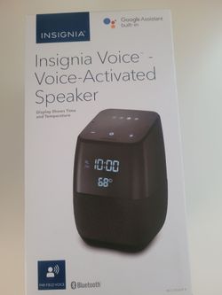 Speaker- Insignia voice speaker clock