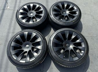 20” oem tesla model y factory wheels 20 inch satin black rims Tesla y