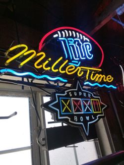 Neon sign