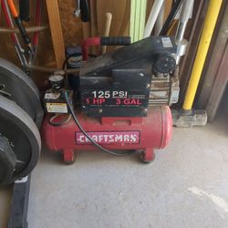 Craftsman Air Compressor 125 PSI Maximum