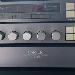 Carver Audio System