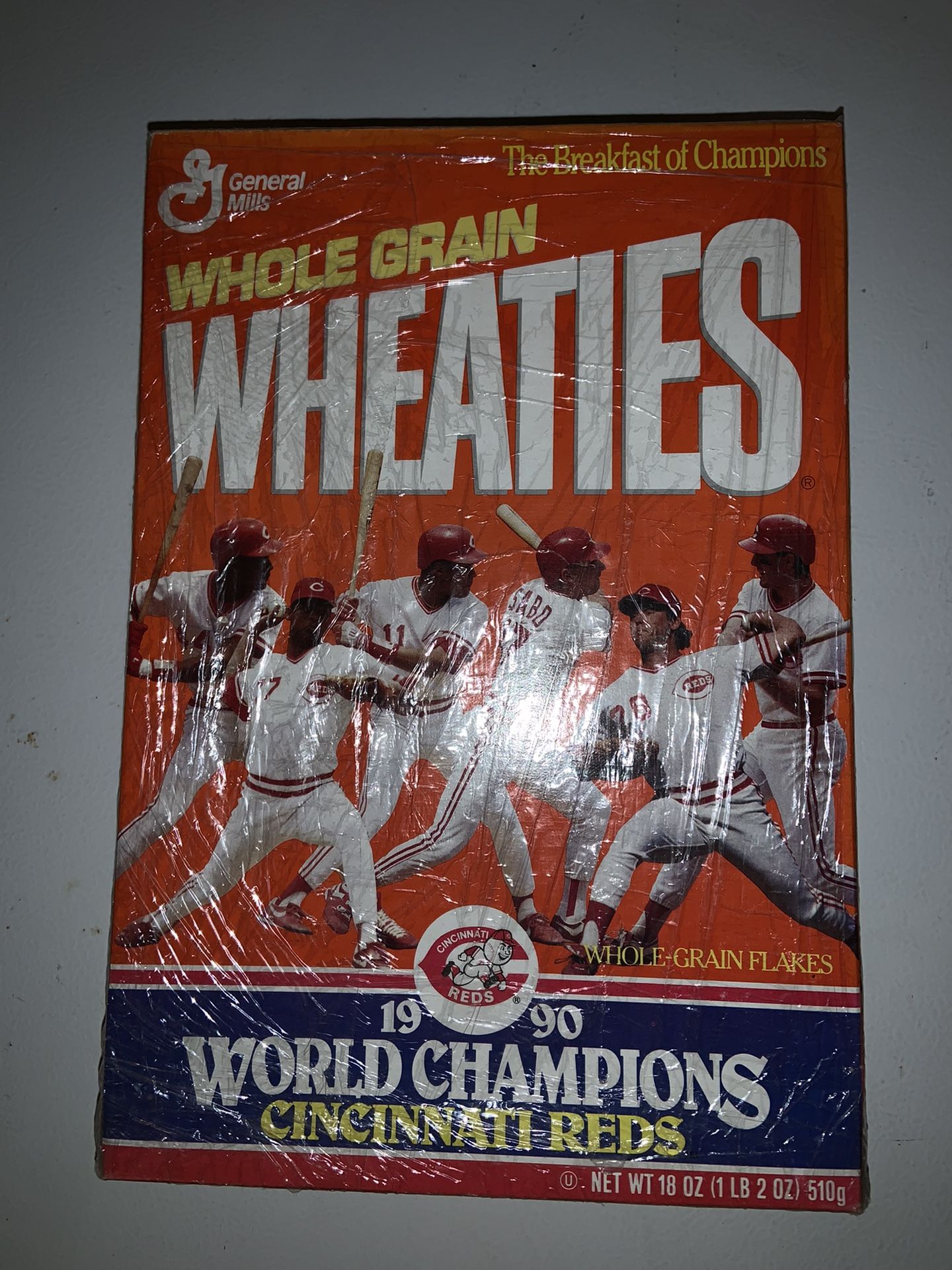 Cincinnati Reds Wheaties Box