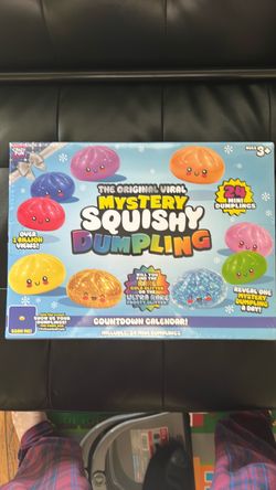 Squishy dumpling advent calendar