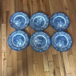 6 Dinner plates