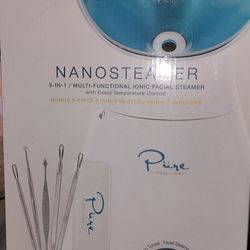Pure Nanosteamer 3-in-1 Ionic Facial Steamer