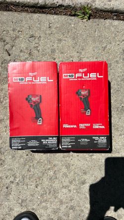 M18 Milwaukee fuel 1/4 impact drivers