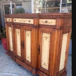 Antique, Beautiful Buffet Cabinet