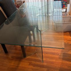 Glass Dining Table With 4 Chairs