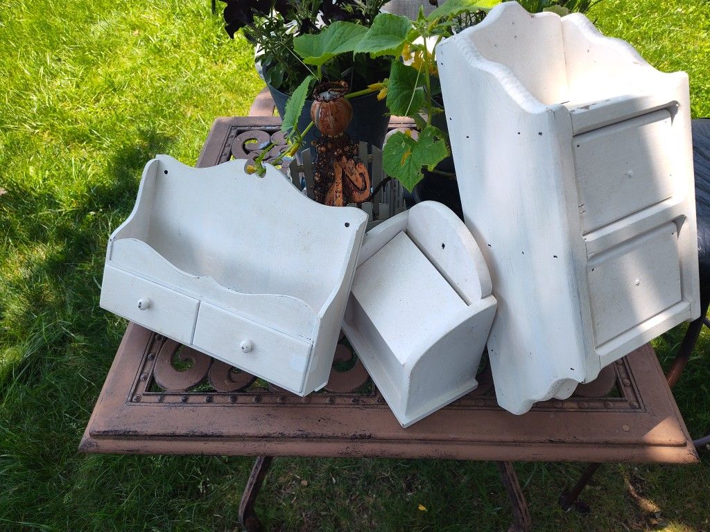 3 Piece Little Drawer Set Heavy Sturdy