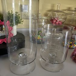 Glass jars