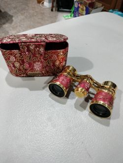 French Opera Glasses With Original Box