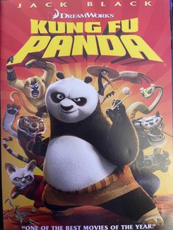 Dreamwork’s KUNG FU PANDA Widescreen Edition (DVD-2008) Jack Black!