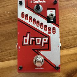 DigiTech Drop Polyphonic Drop-tune Pitch-shift Pedal