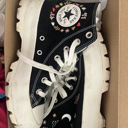 Black Platform Converse