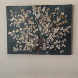 Japanese Cherry Blossom Tree Painting