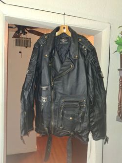 Harley Davidson leather jacket 5x