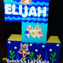 Baby Shark Theme Piñata 