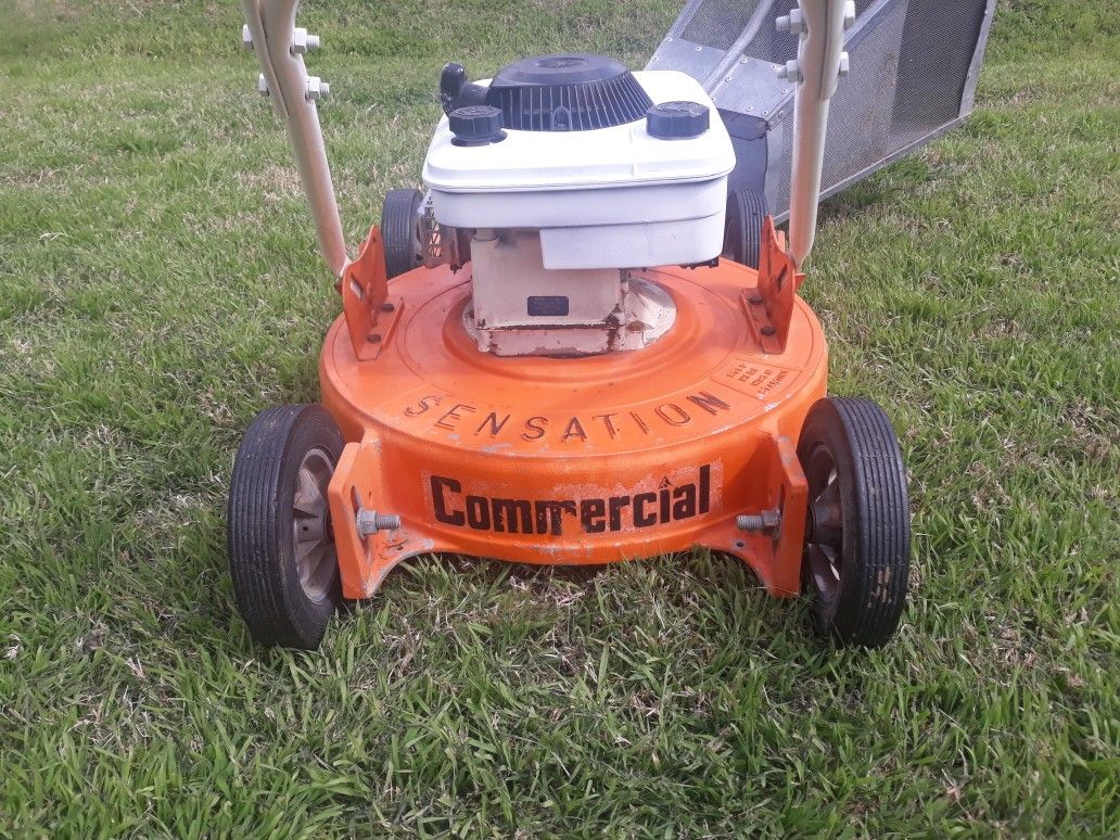 Sensation lawnmower 