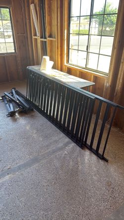 Iron fencing and Posts
