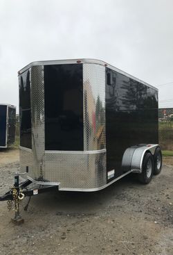New!! 6x12 Tandem cargo trailer