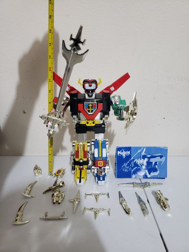Trendmasters Voltron 1997 Near Complete loose 90s action figure diecast toy lion