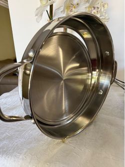 Todd English Induction Wok With Steamer And Glass Lid 14” 3 pcs set