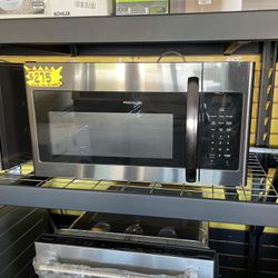New Frigidaire Over The Range Microwave 