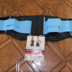 Light blue, brand new, fits women and men. Size L/XL