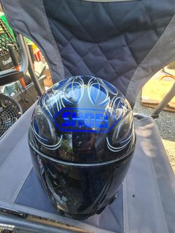 Shoei motorcycle helmet