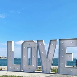 Giant Love Sign For SALE 6ft 