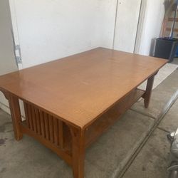 Solid Wood Coffee Table 