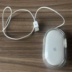 Genuine Apple Mouse White/Clear USB Wired Optical M5769 USB OEM iMac