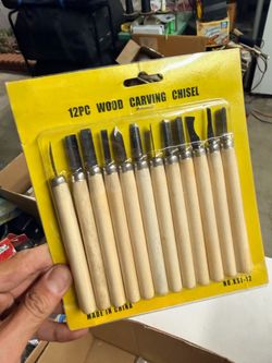 12 piece wood carving chisel