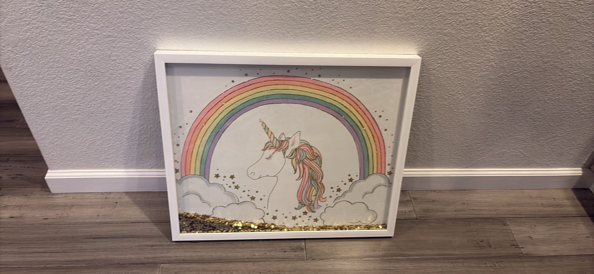 Pottery Barn Unicorn Picture