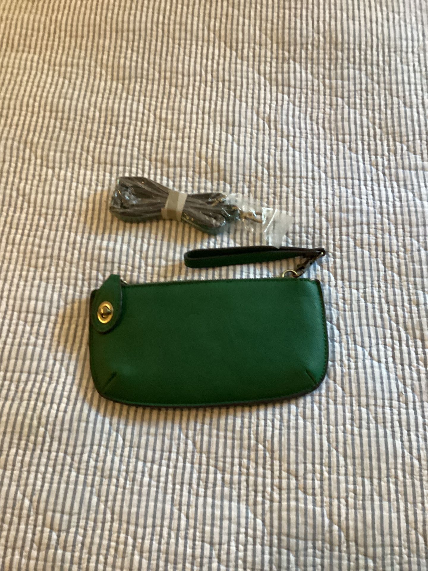 Joy Susan Small Clutch Wristlet With Cross Body Strap