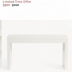 Pottery Barn console/desk
