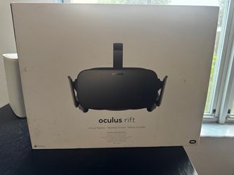 Oculus Rift CV1 VR Headset for PC — Complete in Box, Barely Used
