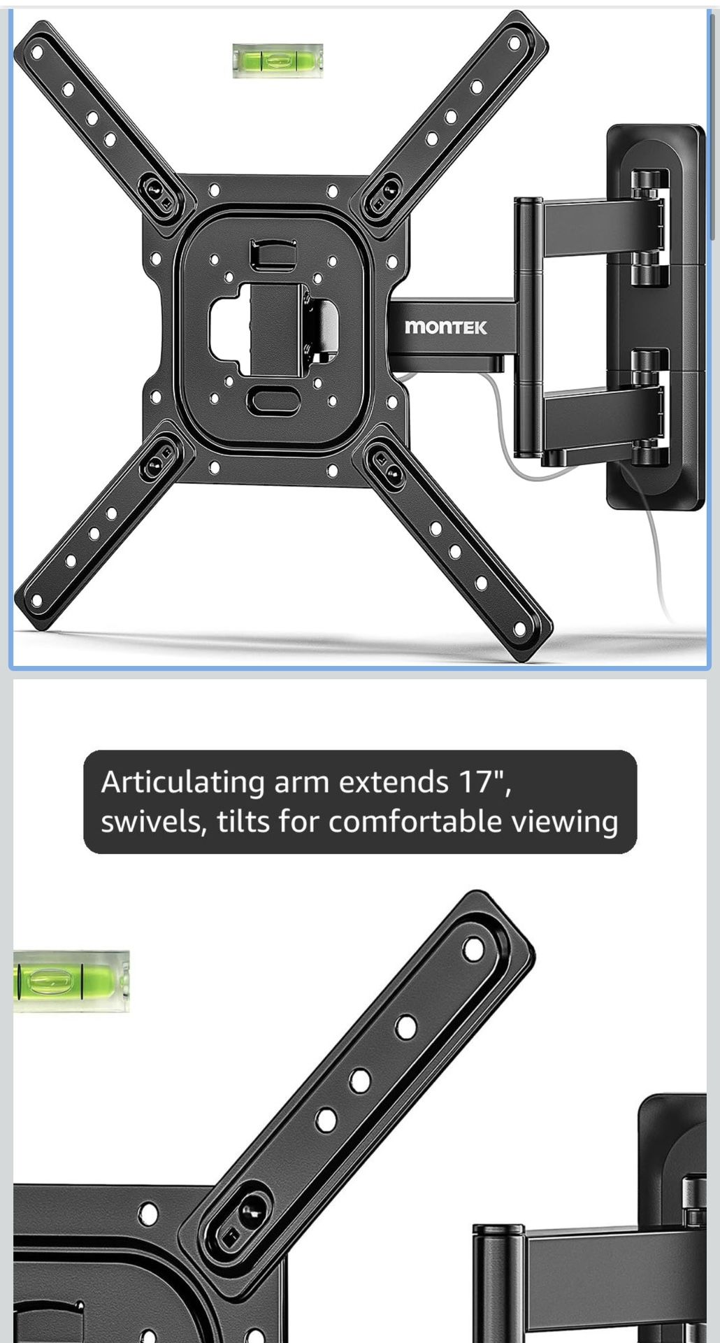 Tv Wall Mount For 23-56 Inch Full Motion