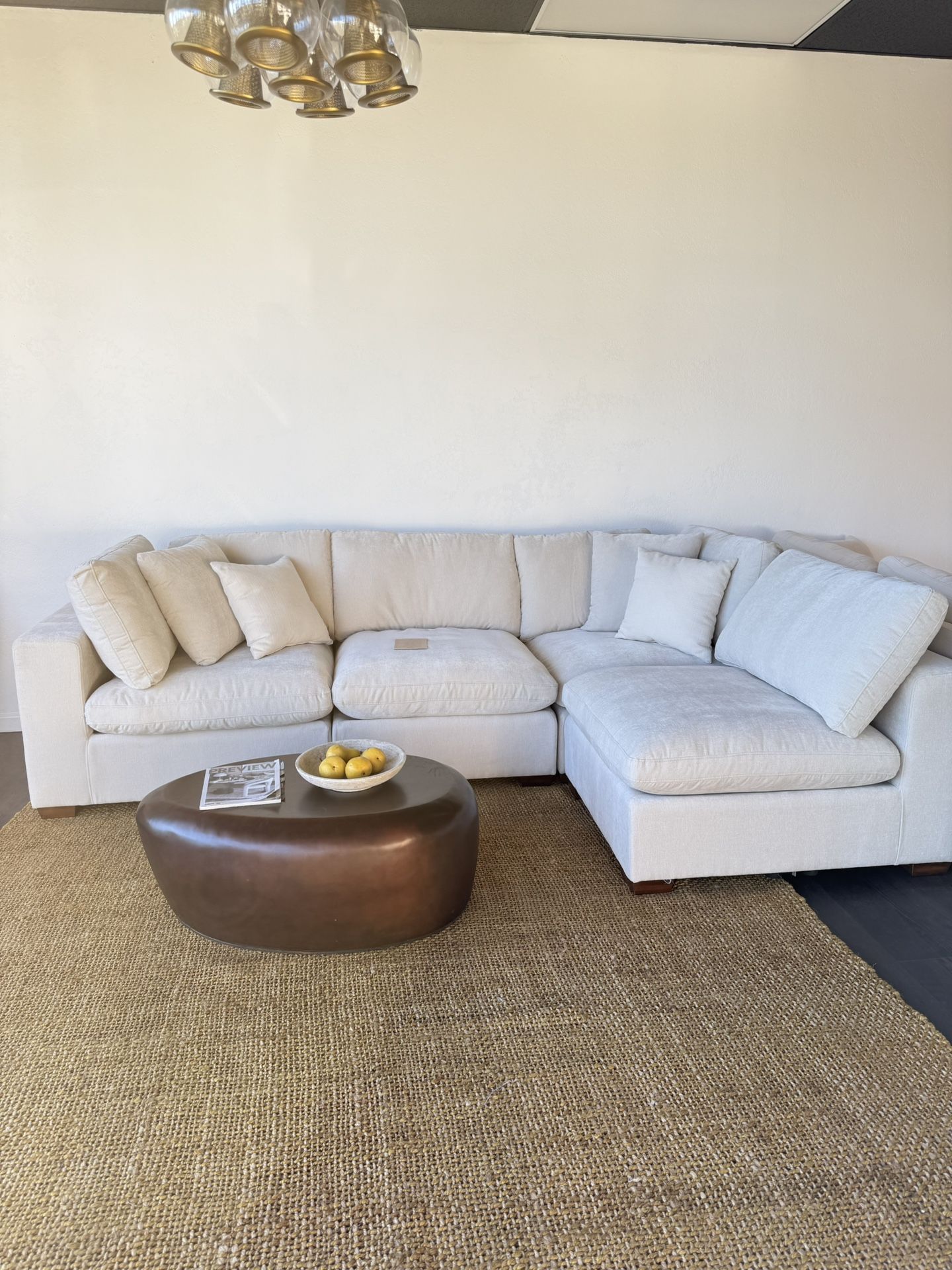 NEW Cloud Sofa Sectional Couch Modern Sleeper With Reversible Chaise — FREE Delivery 