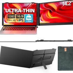 NEW! Ultra Thin Laptop Screen Extender Monitor Portable