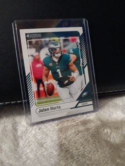 Jalen Hurts Trading Card For Sale.  Please Check Out My Page,  Lot's Of Great Deals.  