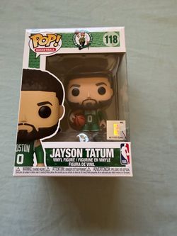 Funko Pop! Basketball: Jayson Tatum Boston Celtics Figure #118 Bobblehead New